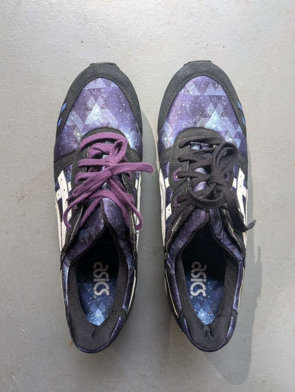 Asics Gel Lyte iii Galaxy Shoes Mens Size 10.5 - Picture 3 of 6